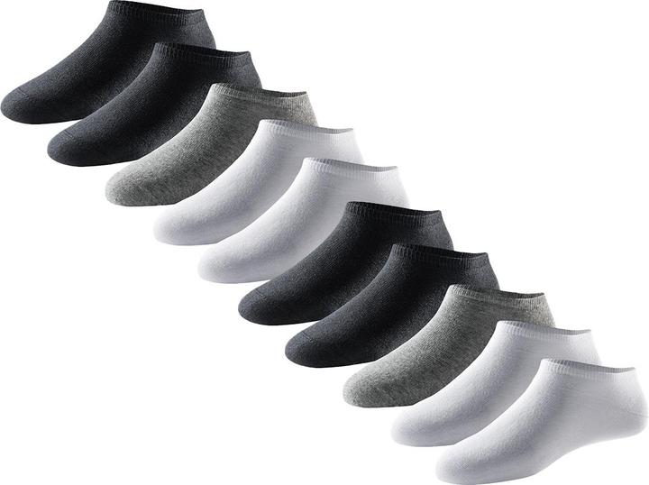 Produktbild Schiesser 10er Pack Bluebird Sneaker Socken (10er Pack, 39 - 42)