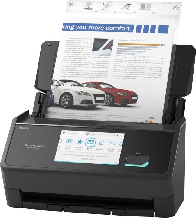 Immagine prodotto RICOH SCANSNAP IX2500 BLACK (USB, Bluetooth, WiFi)