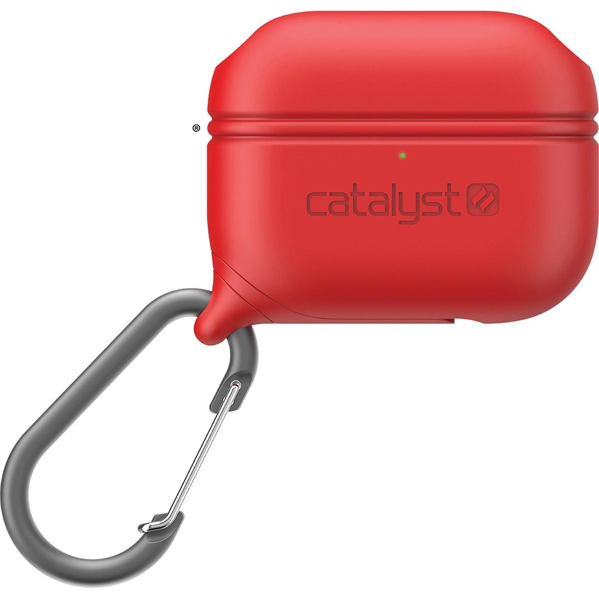 Catalyst Waterproof & Drop Proof Case AirPods Pro Red (CATAPLAPDPRORED) (Kopfhörer Hülle) (CATAPLAPDPRORED)