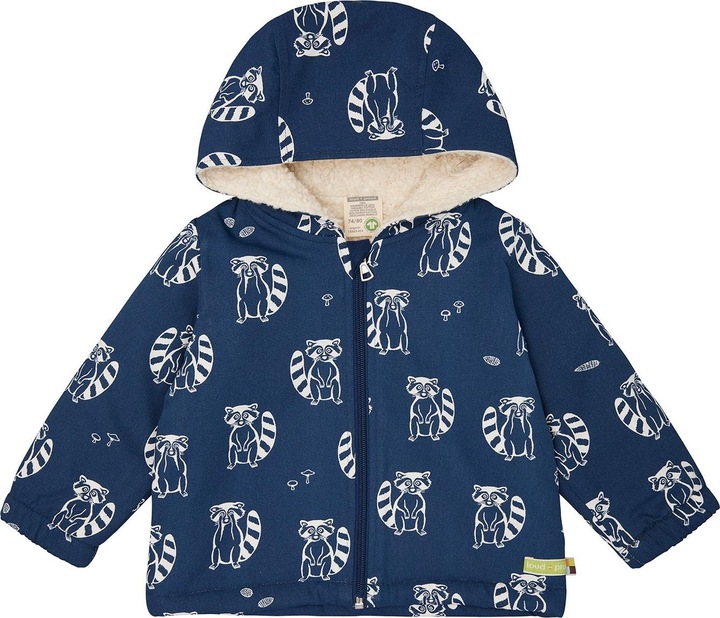loud + proud Wasserabweisende Jacke mit Teddyfutter