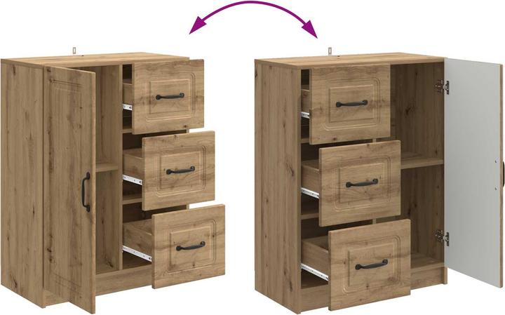 Produktbild vidaXL Sideboard-Aufbewahrung (34.50 x 34.50 x 87 cm)