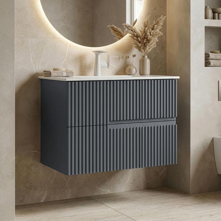 Produktbild Homitis Moonlight 70 v2 Bathroom Cabinet With Sink