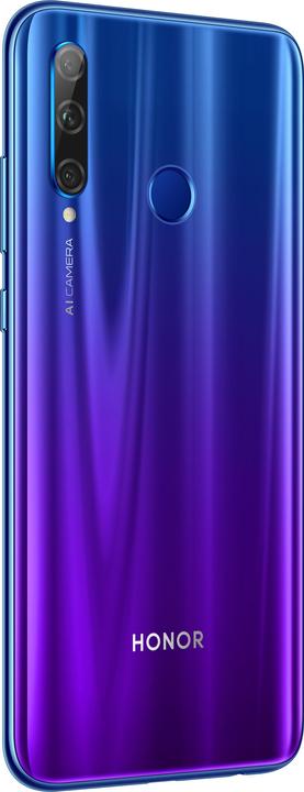 Immagine prodotto Honor 20 Lite (128 GB, Blu Fantasma, 6.21", Doppia SIM Ibrida, 4G)