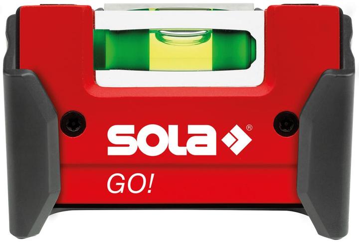 Actual product image MGA Sola GO! CLIP - Mini spirit level made of glass fibre reinforced plastic - Sola spirit level small (4.50 cm)