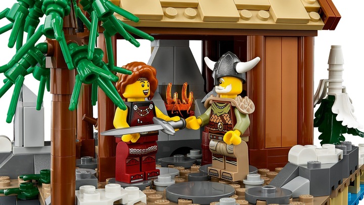 Produktbild LEGO Wikingerdorf (21343, LEGO Ideas, LEGO Seltene Sets)