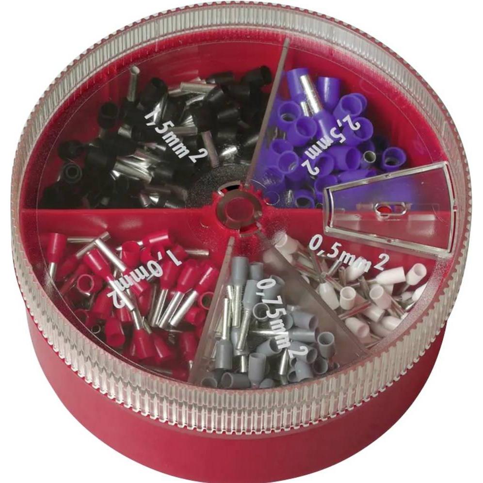 Cimco, Collegamento per cavi, Aderendhülsen-Streudose