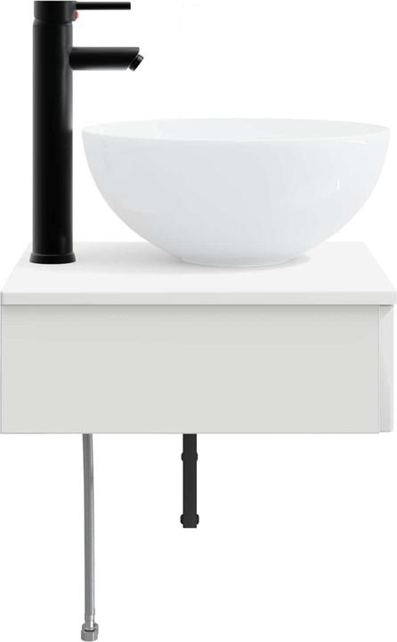 Actual product image vidaXL Wandmontiertes Waschbecken (405 mm, 410 mm)