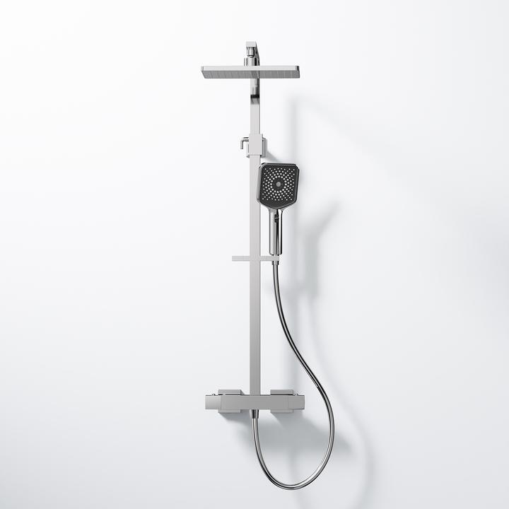 Produktbild Steinberg Serie 342 Brauseset, Komplettset inkl. Thermostat, Regenbrause und Handbrause