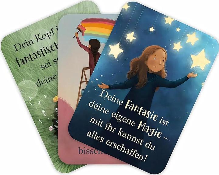 Mutmachkarten für ein wundervolles Mädchen wie dich (Deutsch)