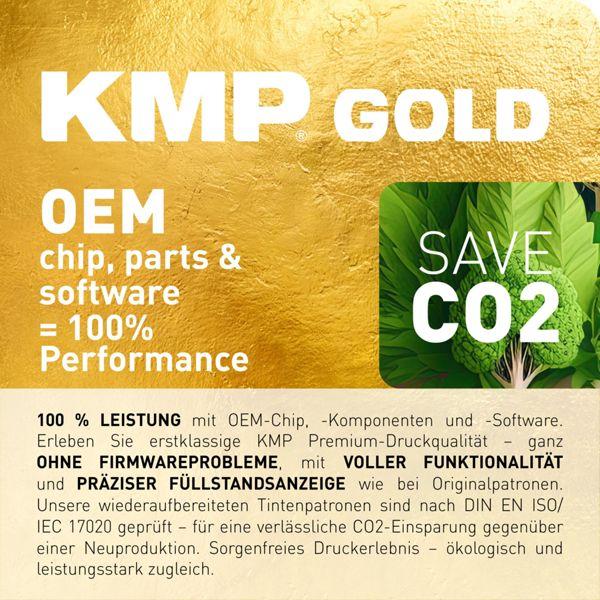 Actual product image KMP Ink cartridge black compatible with HP 3JA30AE 963 XL (FC)