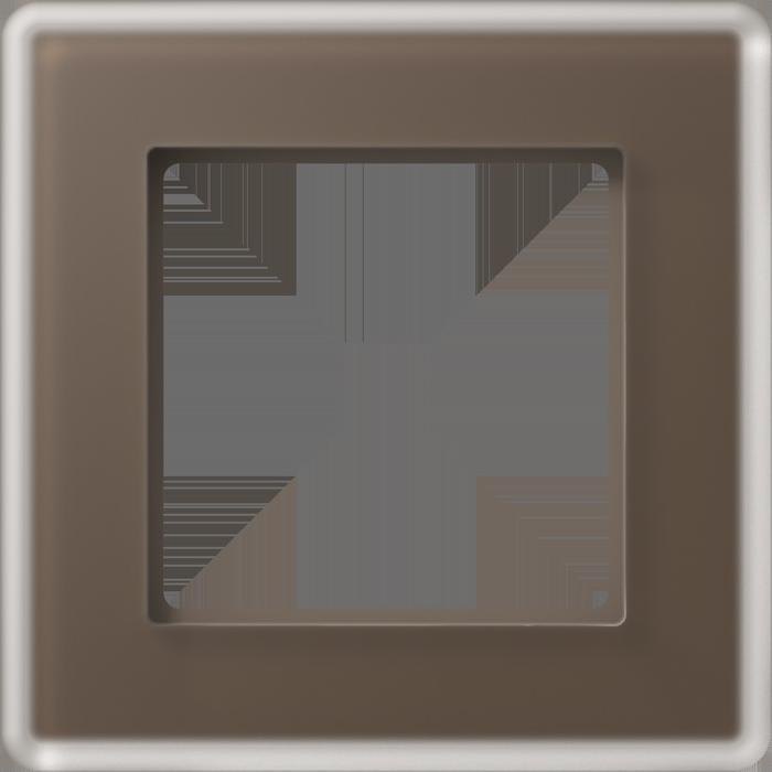 Actual product image JUNG AV581GLMMO Glass frame 1f