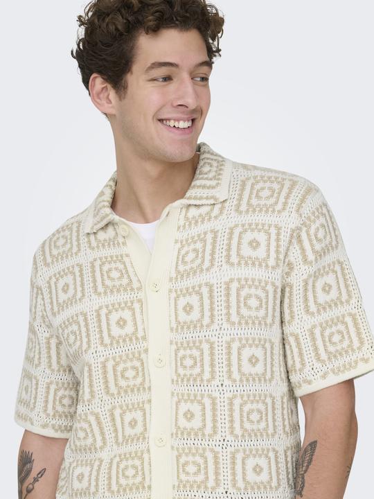 Produktbild Only & Sons Onsbart Rlx 5 Ss Shirt Knit Noos (M)