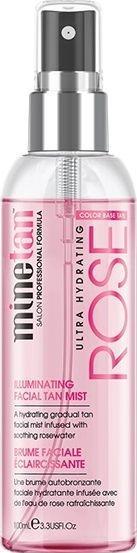 Actual product image Minetan Rose Illuminating Facial Tan Mist (Self tanning spray, 100 ml)