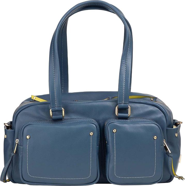 Produktbild Dudu Pocket Schultertasche Leder 33 cm