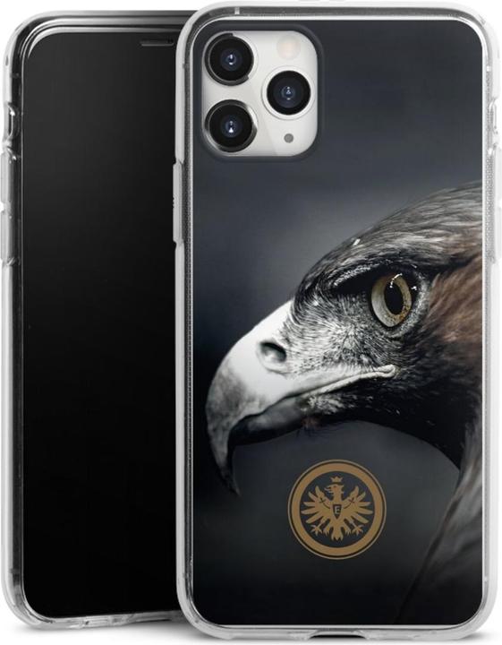 Actual product image DeinDesign Silikon Hülle für Apple iPhone 11 Pro Max Handyhülle Case Smartphone Schutzhülle Adler Eintracht (Apple iPhone 11 Pro Max)