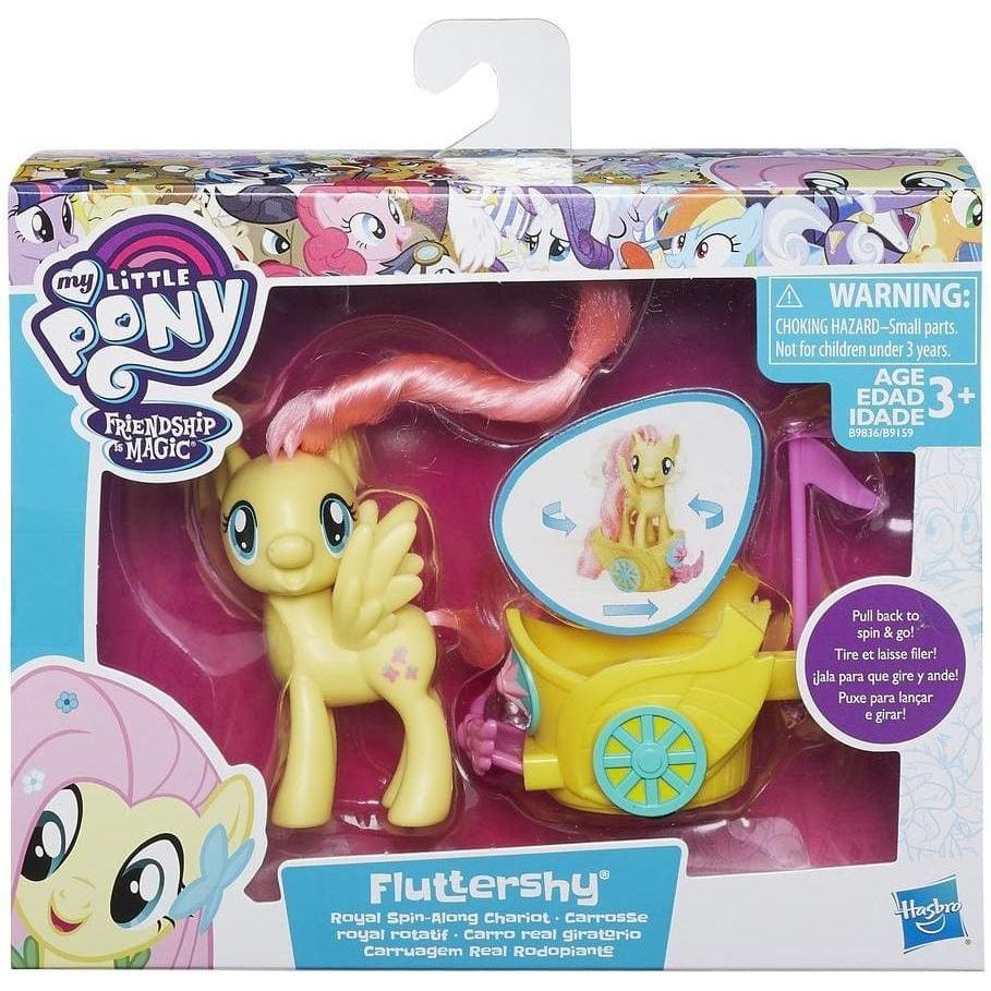 Hasbro My Little Pony Fluttershy con veicolo