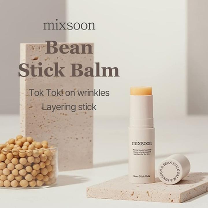 Actual product image Mixsoon Bean Stick Balm Intense Hydrating by Soybean Oil 10,000ppm Oil Complex Fermented Naturally - (Body oil, 11.50 ml)