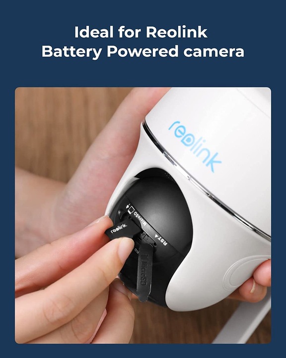 Actual product image Reolink Argus PT 2K 4MP incl. solar panel and 64GB (2560 x 1440 Pixels)