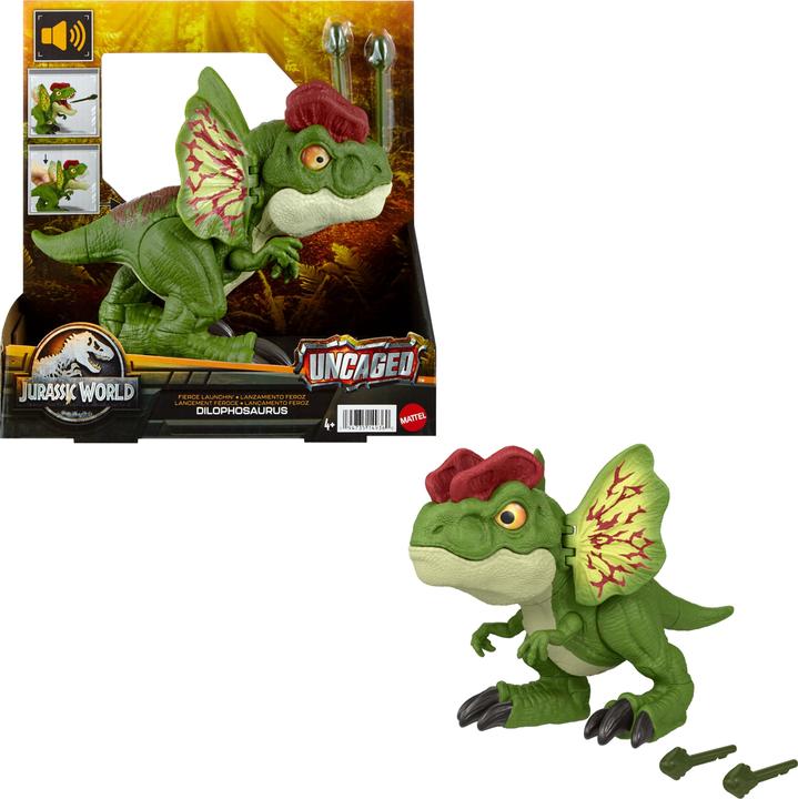 Actual product image Jurassic World JW NEW Interactive Dilophosaurus