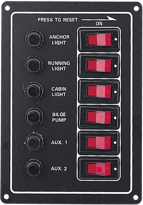 Produktbild Compass Schaltpanel 6fach