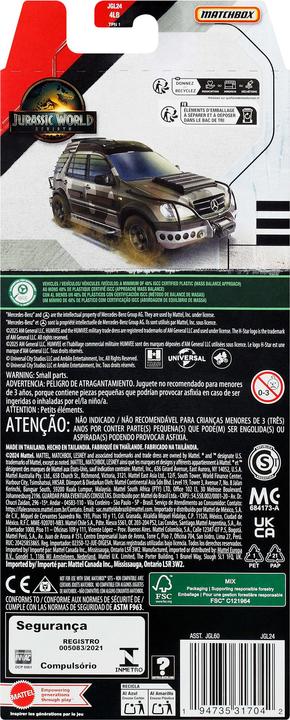Productafbeelding Matchbox Jurassic World 5-Pack Sortiment