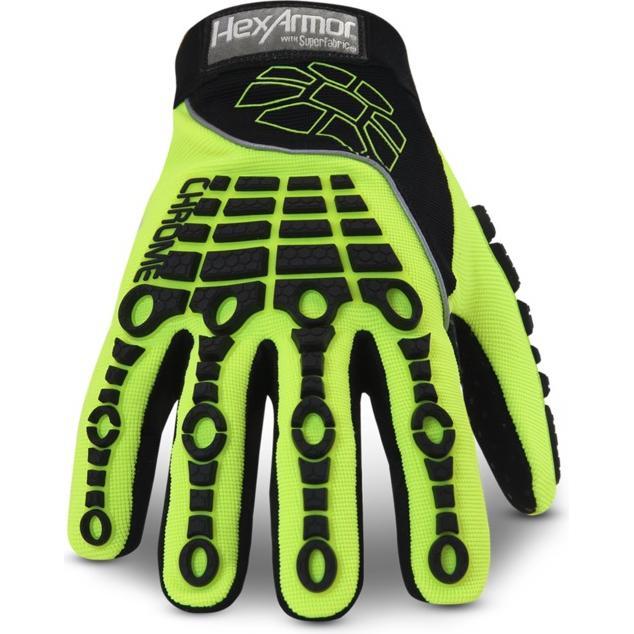 Thumbnail - HexArmor, Schutzhandschuhe, Chrome Series 4026 6098610 Baumwolle, Nylon, Polyester, Elasthan Schnit (10)