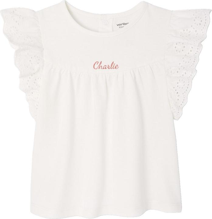 Produktbild Vertbaudet Baby T-Shirt mit Lochstickereien an den Ärmeln (68)