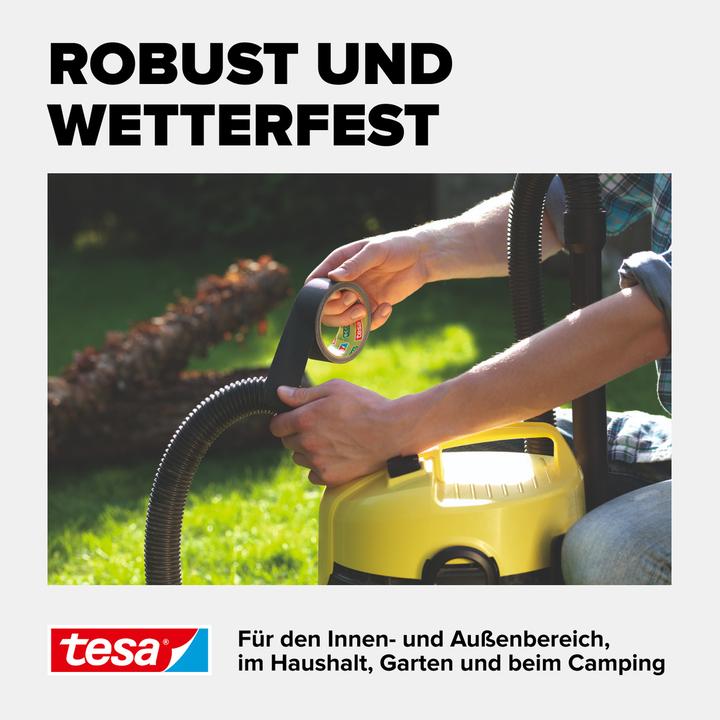 Actual product image tesa extra Power Eco Repair, schwarz (38 mm)