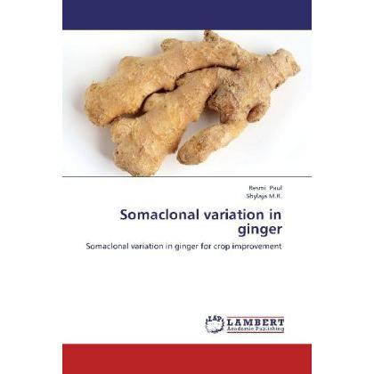 Somaclonal variation in ginger, Fachbücher