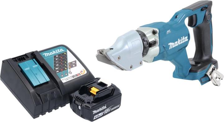 Produktbild Makita DJS 200 RM1 Akku Blechschere 18 V 2,0 mm Brushless + 1x Akku 4,0 Ah + Ladegerät