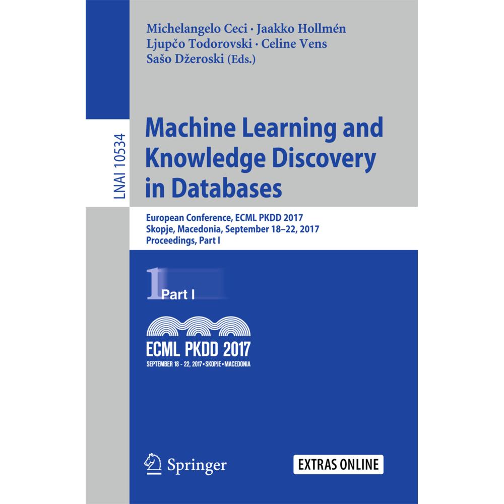 Machine Learning and Knowledge Discovery in Databases, Fachbücher von Michelangelo Ceci, Jaakko Hollmén, Saso Dzeroski, ...