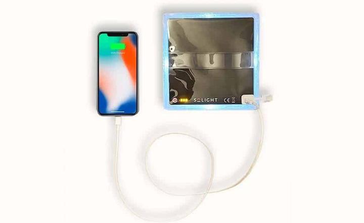 Produktbild Solight MegaPuff Solarlampe und Powerbank
