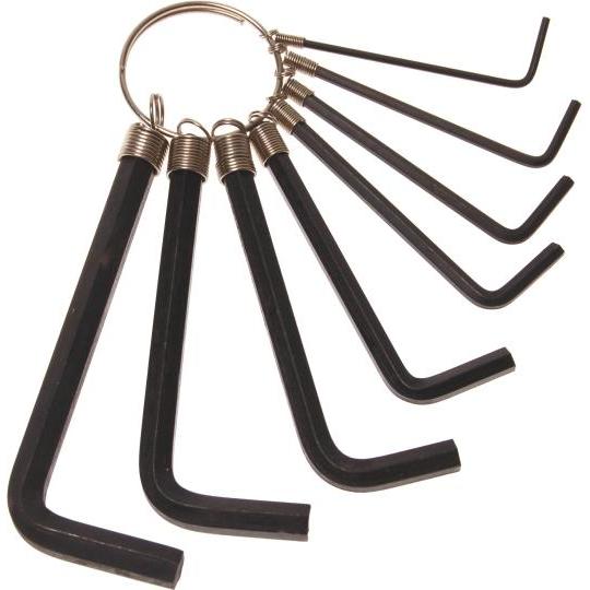 Millarco, Schraubenzieher, ungebrochene Schlüssel im Schlüsselring 1,5 - 6 mm 8 Stück