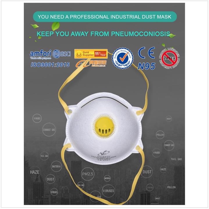 Actual product image No Name Particulate Respir. W Valve Vic821v Ffp2 (FFP2, 1x)