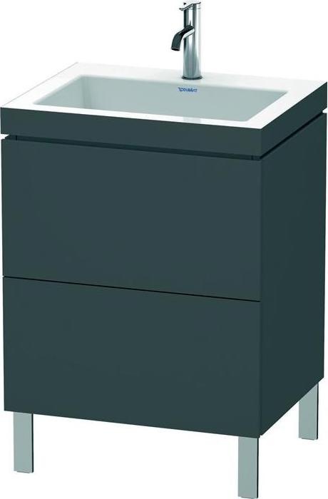 Produktbild Duravit Waschtischunterbau L-CUBE m WT Vero Air 698x600x480mm o HL bet-gr (480 mm, 600 mm)