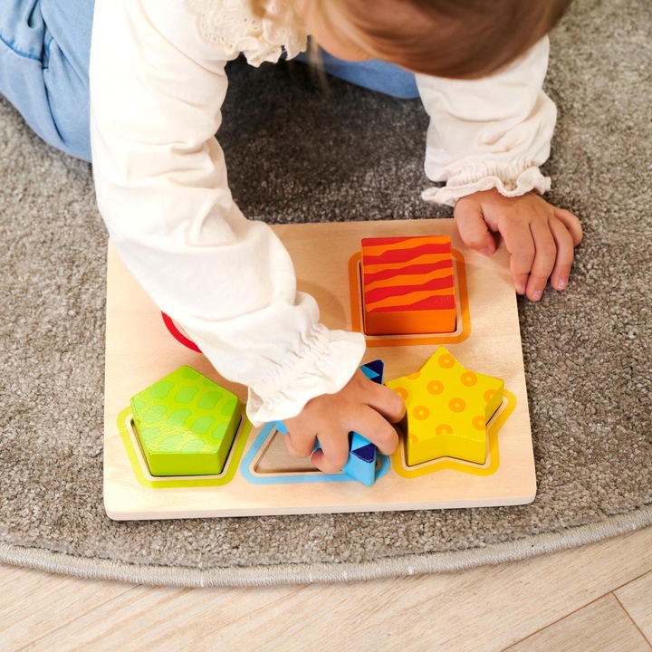 Actual product image Eichhorn Wooden colour puzzle