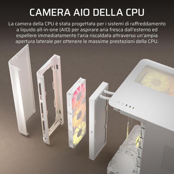 Actual product image Corsair AIR 5400 RS-R ARGB (ATX, Micro ATX (mATX), Mini-ITX)