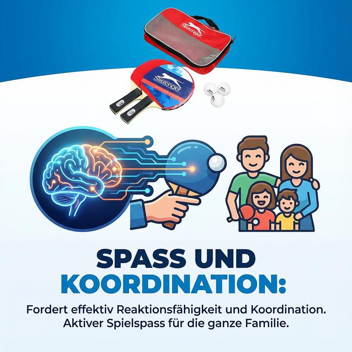 Produktbild Slazenger Tischtennis-Set 6teilig