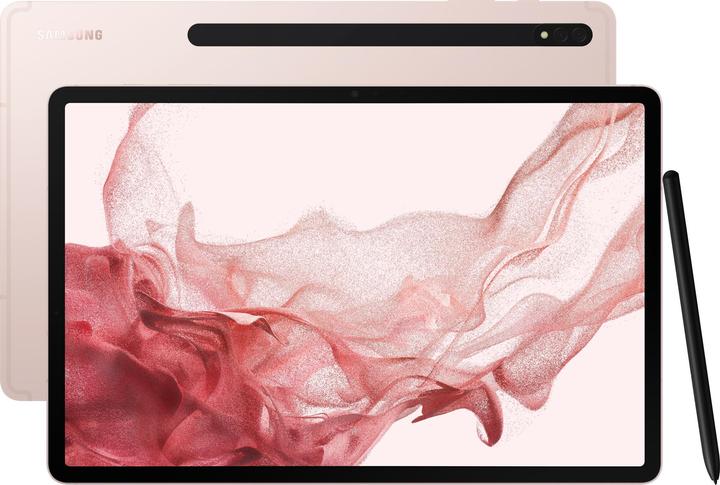 Image du produit Samsung Galaxy Tab S8+ (5G, 12.40", 256 Go, Or rose)