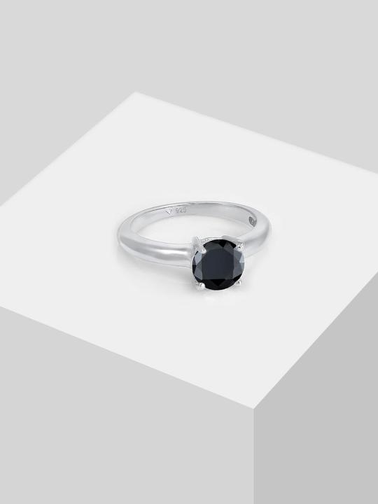Immagine prodotto Elli Solitärring mit Zirkonia Kristall (58, 925 Argento)