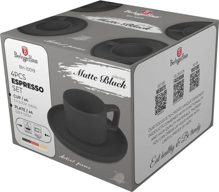 Produktbild BerlingerHaus Kaffeetassen-Set (100 ml, 4x)