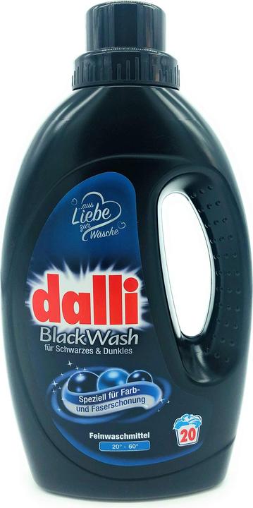 dalli Black Wash 20 Linge (20 Cycles de lavage, Lessive liquide)