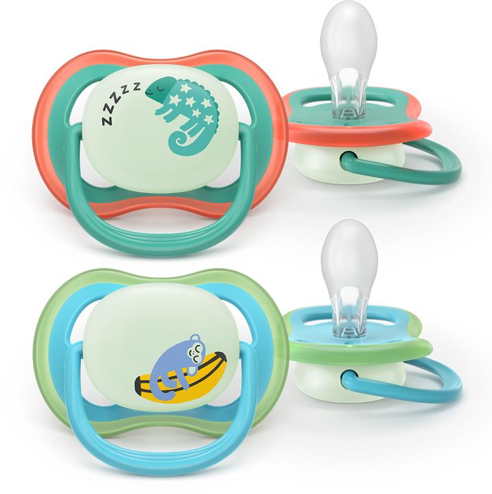 Image du produit Philips Avent Pacifier SCF376/28 ultra air nuit (2x, 6 - 18 Mois)