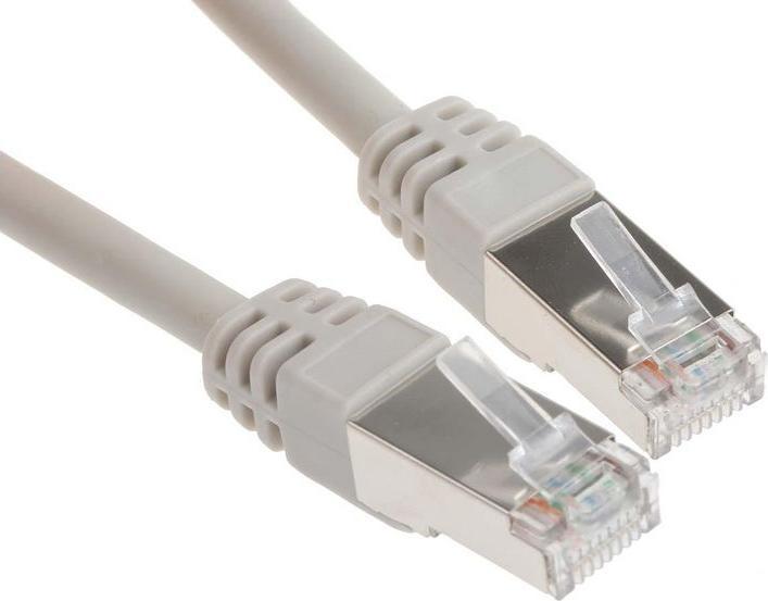 Actual product image RS PRO Patch cord Cat6 FTP LSZH Grey 20m (FTP, CAT6, 20 m)