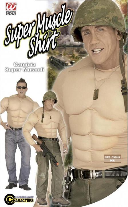 Actual product image Widmann Super Muscle Shirt (XL)