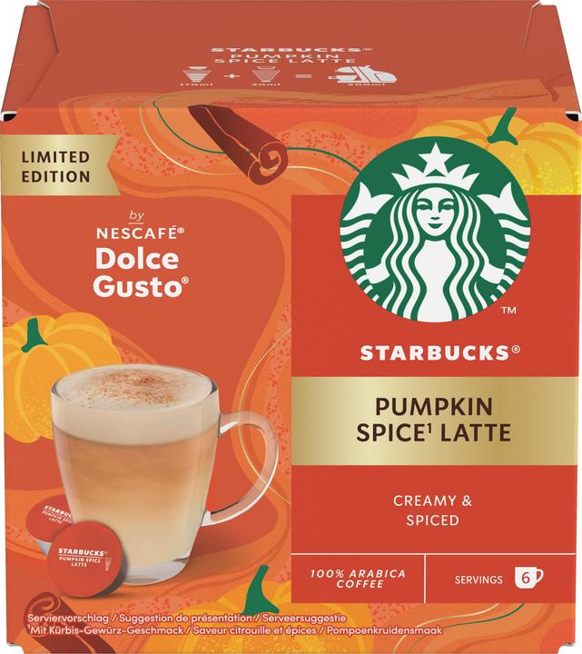 Starbucks Pumpkin Spice Latte by Nescafé Dolce Gusto (6 x Port.)