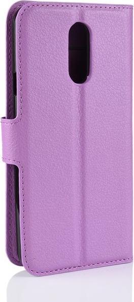 Actual product image MU Classic Litchi Leather Bookcover Series (LG Q7+, LG Q7)