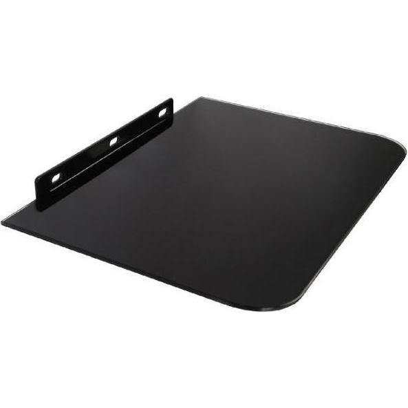 Maclean MC-738 AV stand accessory AV stand shelf (AV-Anschluss), TV Zubehör, Schwarz
