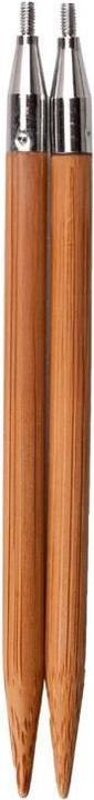 ChiaoGoo Auswechselbare Nadelspitzen SPIN Bamboo Patina / 2 Stück