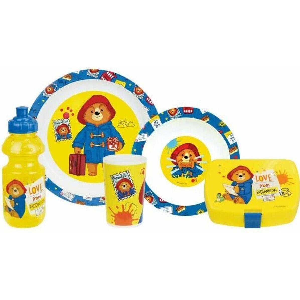 Funkhouse, Stoviglie + posate per bambini, Kinder Geschirrset Fun House PADDINGTON Bunt 5 Stücke